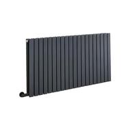 Milano Capri 1500W Anthracite Horizontal Double Flat Panel WiFi Electric Radiator - 635mm x 1180mm