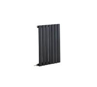 Milano Capri 400W Anthracite Horizontal Single Flat Panel Electric Radiator - 635mm x 413mm