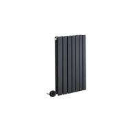 Milano Capri 600W Anthracite Horizontal Double Flat Panel WiFi Electric Radiator - 635mm x 413mm