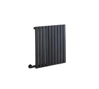 Milano Capri 600W Anthracite Horizontal Single Flat Panel Electric Radiator - 635mm x 590mm