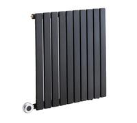 Milano Capri 600W Anthracite Horizontal Single Panel WiFi Electric Radiator UK Plug - 635 x 590mm
