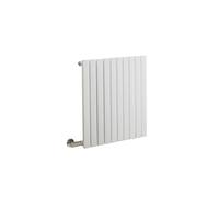 Milano Capri 600W White Horizontal Single Flat Panel Electric Radiator Cable Cover - 635mm x 590mm
