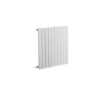 Milano Capri 600W White Horizontal Single Flat Panel WiFi Electric Radiator - 635mm x 590mm