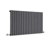 Milano Capri Anthracite Horizontal Single Flat Panel Radiator - 635mm x 1180mm