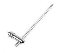 Milano Chrome Towel Rail for Aruba Vertical Radiator - 350mm