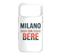 Milano Da Bere Anni 80 Nostalgia Italiana Case for iPhone 17 Pro Max