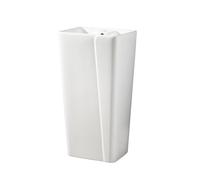 Milano Dalton Freestanding Rectangular 1 Tap Hole Bathroom Basin Sink - 445mm x 360mm