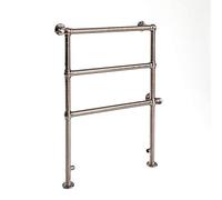 Milano Derwent 200W Brushed Bronze Ladder Style Electric Heated Towel Rail - 966mm x 673mm