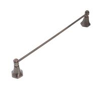 Milano Earlham Art Deco Traditional Bathroom Wall Mounted Towel Rail Holder - Aged Bronze