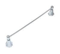 Milano Earlham Art Deco Traditional Bathroom Wall Mounted Towel Rail Holder - Chrome