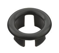 Milano Elements Modern Bathroom Basin Sink Round Overflow Ring - Pebble