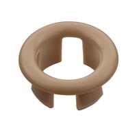 Milano Elements Modern Bathroom Basin Sink Round Overflow Ring - Sand