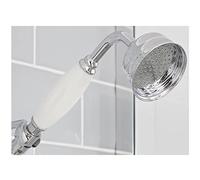 Milano Elizabeth Traditional Telephone Style Hand Shower Handset - Chrome White