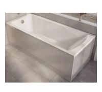 Milano Elswick White 1400mm x 700mm Single Ended Square Bath Side Panel