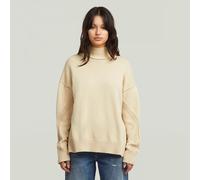 Milano High Neck Knit - White - Women XS
