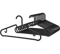milano home - Plastic Coat Hangers, Spruttig Hangers, Black Hangers for Clothes, Coat Hanger,Wardrobe Hangers, Space Saving Hangers, Coathangers, Trouser Hangers, Skirt Hangers,Shirt Hangers