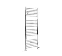 Milano Kent Chrome Dual Fuel Straight Heated Towel Rail - 1600mm x 500mm