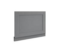 Milano Light Grey 750mm Straight Bath End Panel
