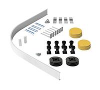 Milano Lithic Offset Quadrant Shower Tray Riser Kit - 550mm