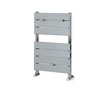 Milano Lustro Chrome Flat Panel Heated Towel Rail - 620mm x 450mm