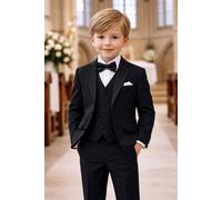 Milano Mayfair Boy's Henry Black Tuxedo | Size: 18 m Milano Mayfair Black 18 m
