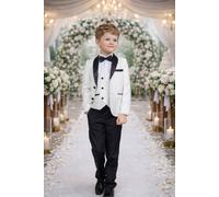 Milano Mayfair Boy's Hugo Tuxedo Suit in Black | Size: 8 Years Milano Mayfair Black 8 Years