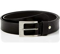 Milano Mens Full Grain Leather Belt - 1.25" (30mm) - Black and Brown # ML-2910 - Black, Medium
