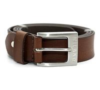 Milano Mens Full Grain Leather Belt - 1.5" (40mm) - Black Brown # ML-2920 - Brown, Large
