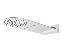 Milano Mirage 200mm x 500mm Fixed Waterblade Shower Head - Chrome