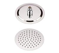 Milano Mirage 300mm Round Rainfall Shower Head - Chrome