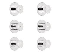 Milano Mirage Front Fix Chrome Bathroom Shower Round Body Jet - Pack of 6
