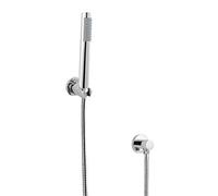 Milano Mirage Pencil Hand Shower Handset Hose Wall Bracket Outlet Elbow - Chrome