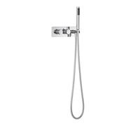 Milano Mirage Thermostatic Mixer Valve Hand Shower Handset Hose - Chrome