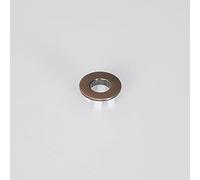 Milano Modern Bathroom Basin Sink Round Overflow Ring - Brushed Copper