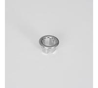 Milano Modern Bathroom Basin Sink Round Overflow Ring - Chrome