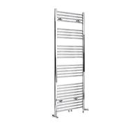 Milano Neva Chrome Dual Fuel Heated Towel Rail - 1600mm x 600mm