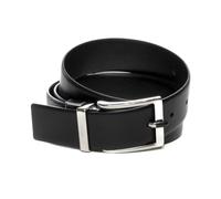 Milano Saffiano Leather Belt - unisex - Guess - Belts - Black - M - Accessories M
