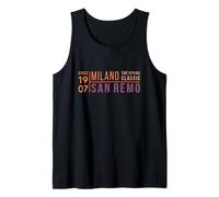 Milano San Remo Spring Classic Cycling Tank Top
