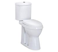 Milano Select Modern White Ceramic High Rise Doc M Disabled Toilet WC Soft Close Seat