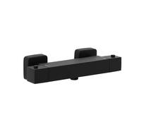 MILANO Square Thermostatic Bar Mixer Shower Valve Black