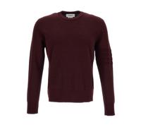 Milano Stitch 4-Bar Pullover - male - Thom Browne - Round-neck Knitwear - Red - L - Knitwear L