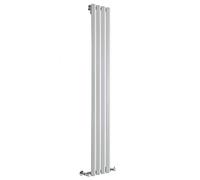 Milano Viti White Vertical Diamond Shaped Single Panel Radiator - 1780mm x 280mm