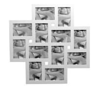 Milano White Multi Aperture Photo Frame For 12 6x4 Photos