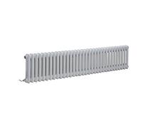 Milano Windsor 1200W White Cast Iron Style 2 Column WiFi Electric Radiator - 300mm x 1505mm