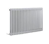 Milano Windsor 1200W White Cast Iron Style 2 Column WiFi Electric Radiator - 600mm x 1010mm