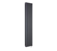 Milano Windsor 1500W Anthracite Cast Iron Style 3 Column Electric Radiator - 1800mm x 380mm