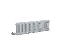Milano Windsor 800W White Cast Iron Style Horizontal Double Column Electric Radiator WiFi - 300mm x 1190mm