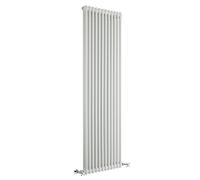 Milano Windsor White Cast Iron Style Vertical Double Column Radiator - 1800mm x 560mm