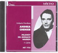 Milanov/DelMonaco/Warren;MET1954 - Andrea Chenier