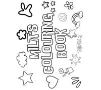 Mila's Colouring Book: Personalised with Your Name on Every Page